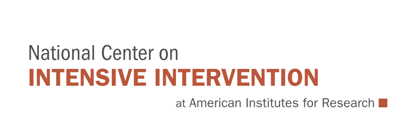 the National Center on Intensive Intervention
